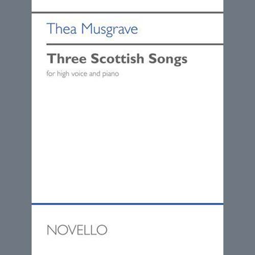 cover: Three Scottish Songs, Thea Musgrave