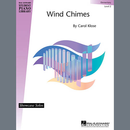 cover: Wind Chimes, Carol Klose, Klavier
