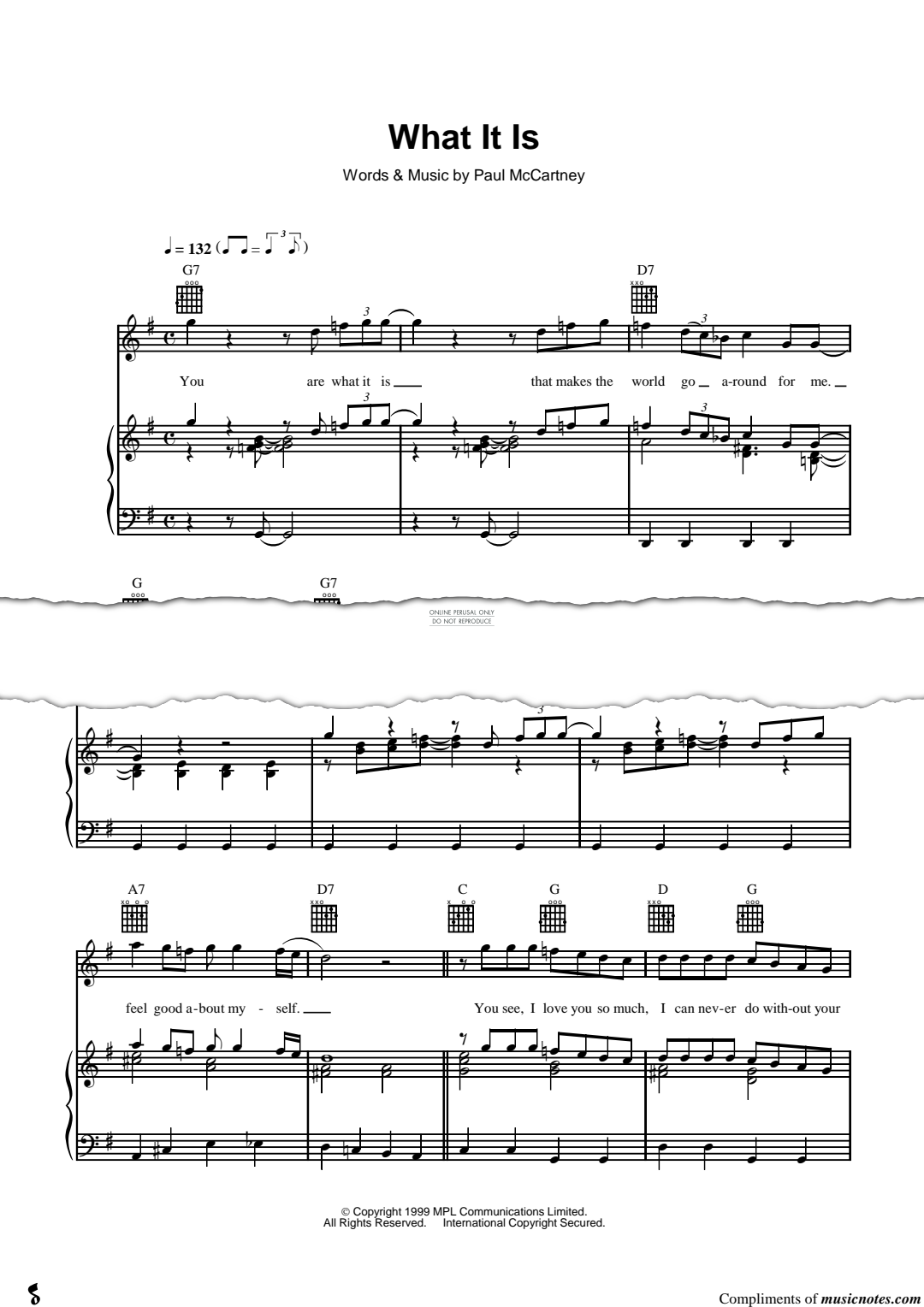 Product gallery: Page 1 of 1 What It Is, Paul McCartney