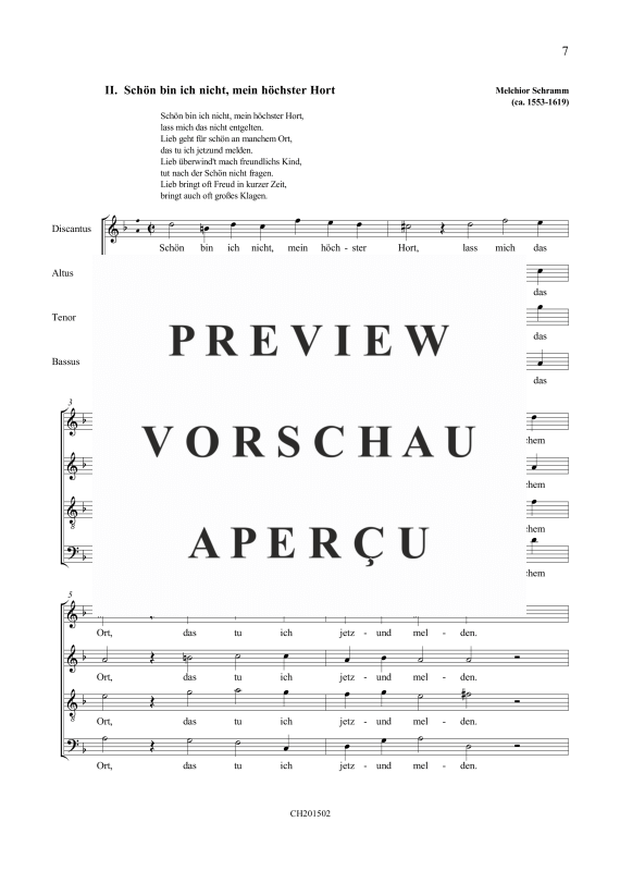 Produktgalerie: Seite 8 von 11 Neue deutsche Gesänge (1579), , Gemischter Chor 4-stimmig