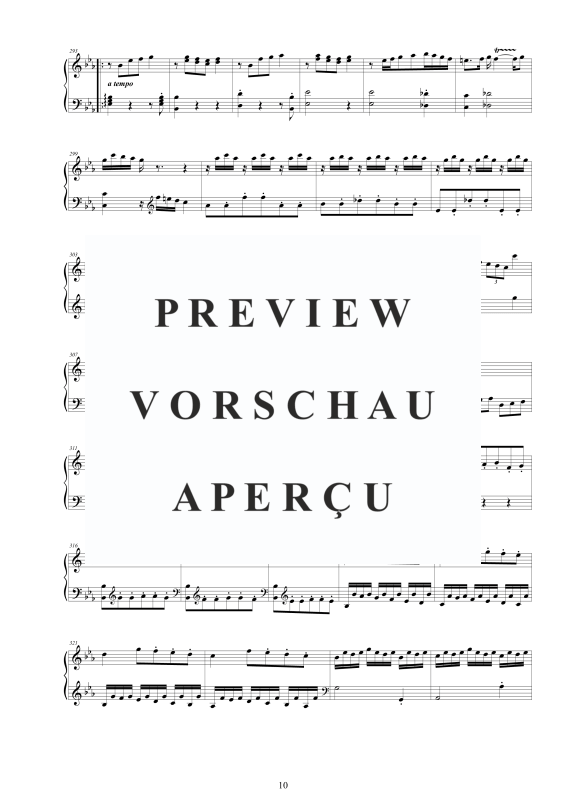 Produktgalerie: Seite 11 von 11 Cembalo Sonate Nr. 2 in C-Moll Op.4, , Cembalo/Klavier Solo