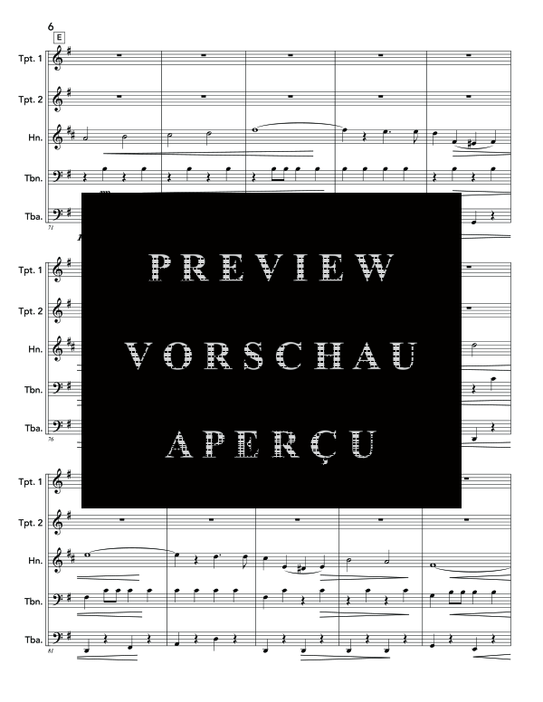 Produktgalerie: Seite 10 von 11 Old Comrades, , (Blechbläser Quintett)