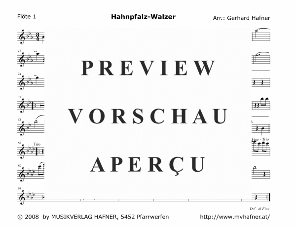 Product gallery: Page 5 of 11 Hahnpfalz-Walzer, , (woodwind and brass)
