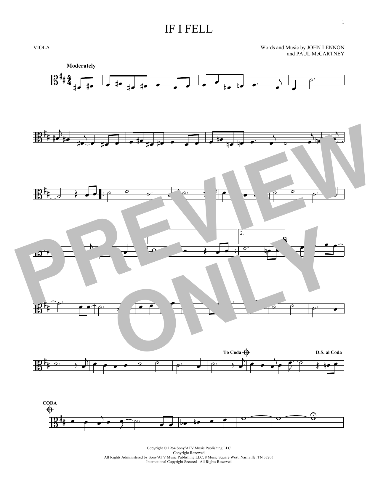 Product gallery: Page 1 of 1 If I Fell, The Beatles