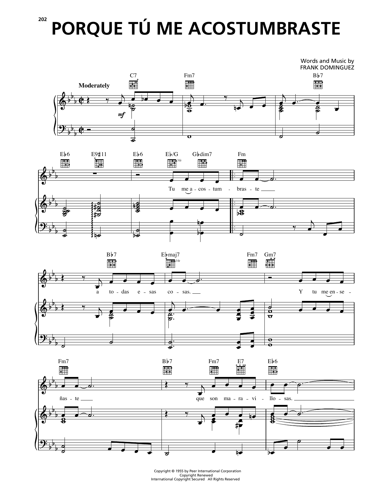 Produktgalerie: Seite 1 von 1 Porque Tu Me Acostumbraste, Andrea Bocelli, Gesang, Gitarre, Klavier