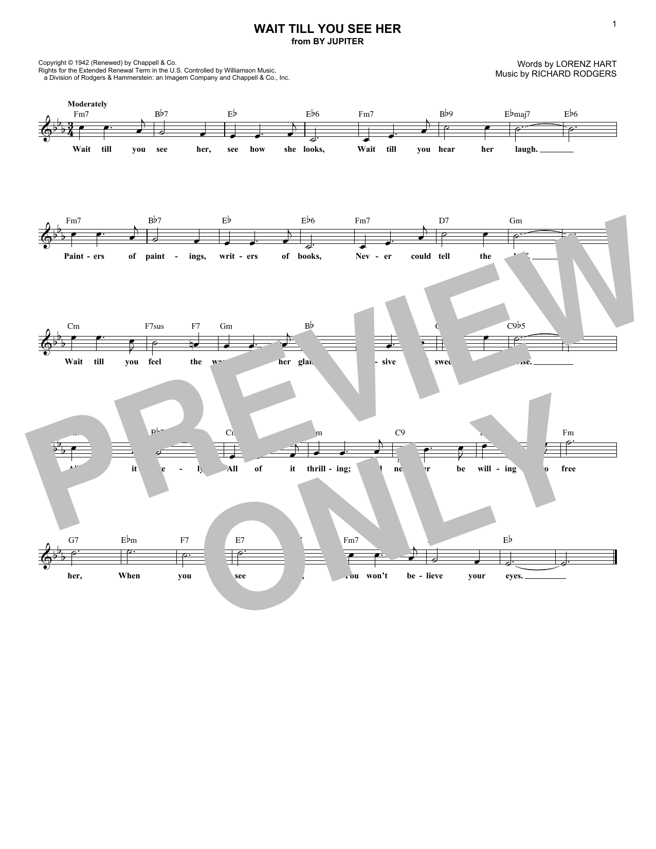 Produktbild zu: Wait Till You See Her