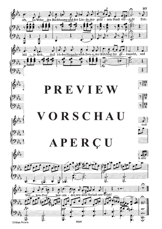 gallery: An den Mond D.193 Gruß, lieber Mond , , (Gesang tief + Klavier)