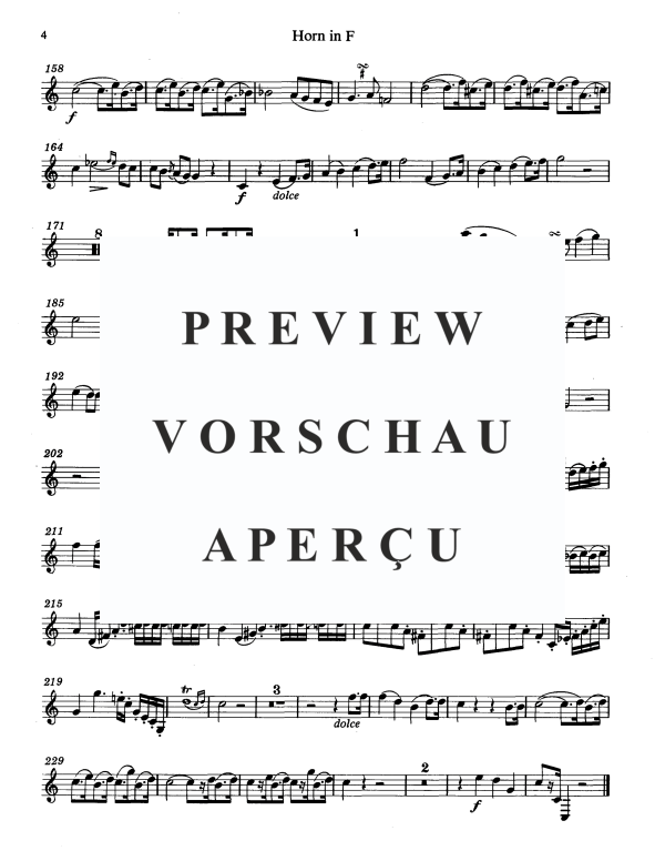 Produktgalerie: Seite 8 von 11 Quintett No. 1, , Gemischtes Ensemble Horn und Streicher Quartett - Einzelstimmen