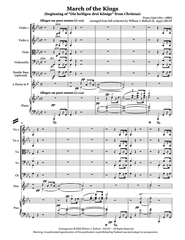 gallery: March of the Three Kings, , (Gemischtes Ensemble)