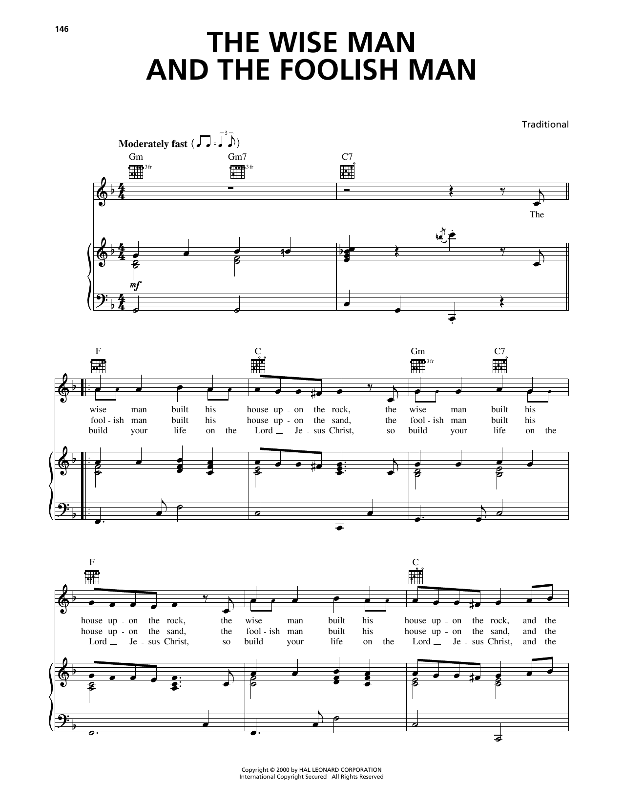 Produktbild zu: The Wise Man And The Foolish Man