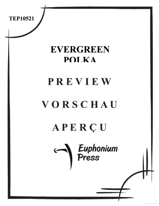 Product gallery: Page 2 of 11 Evergreen Polka , , (Tuba Quartett EETT)