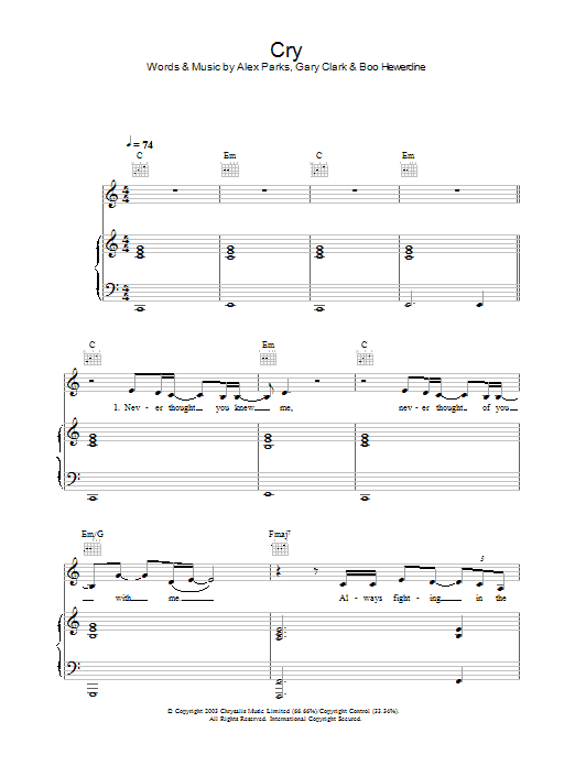 Produktbild zu: Cry