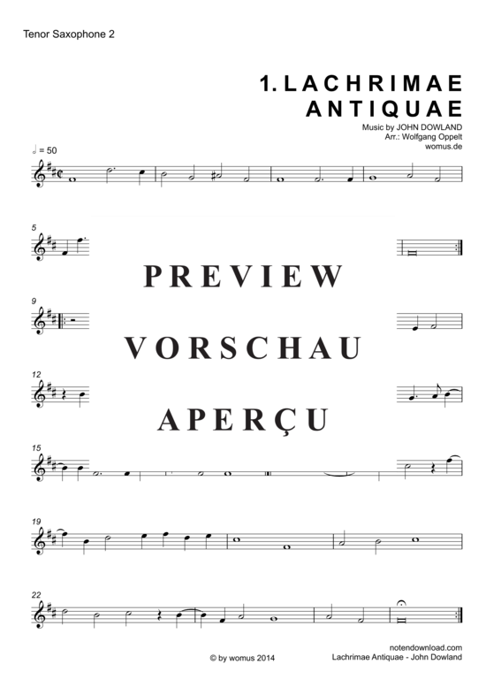 gallery: Lachrimae Antiquae , , (Saxophon Quintett/Ensemble)