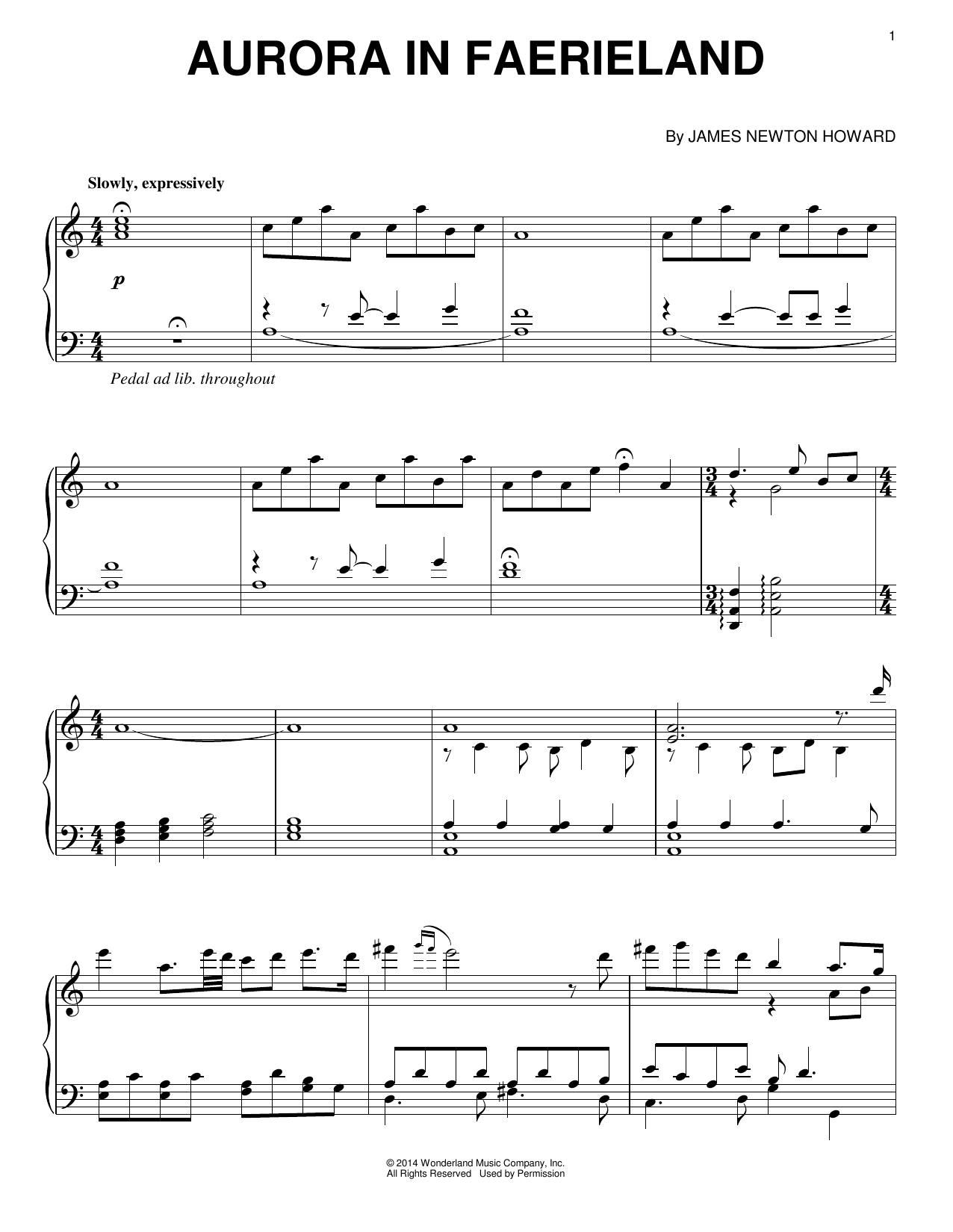 Product gallery: Page 1 of 1 Aurora In Faerieland, James Newton Howard