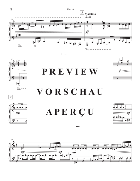 Product gallery: Page 11 of 20 Toccata and Retro-Invention , , Piano Solo