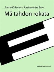 Product picture to: Mä tahdon rokata