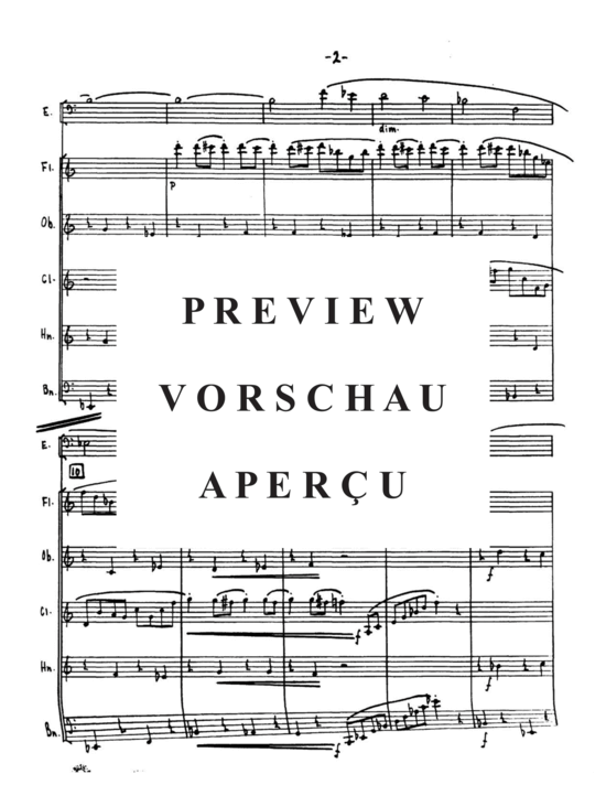 Produktgalerie: Seite 4 von 21 Sextet , , (Gemischtes Ensemble für Holzbläser Quintett + Euphonium Solo)