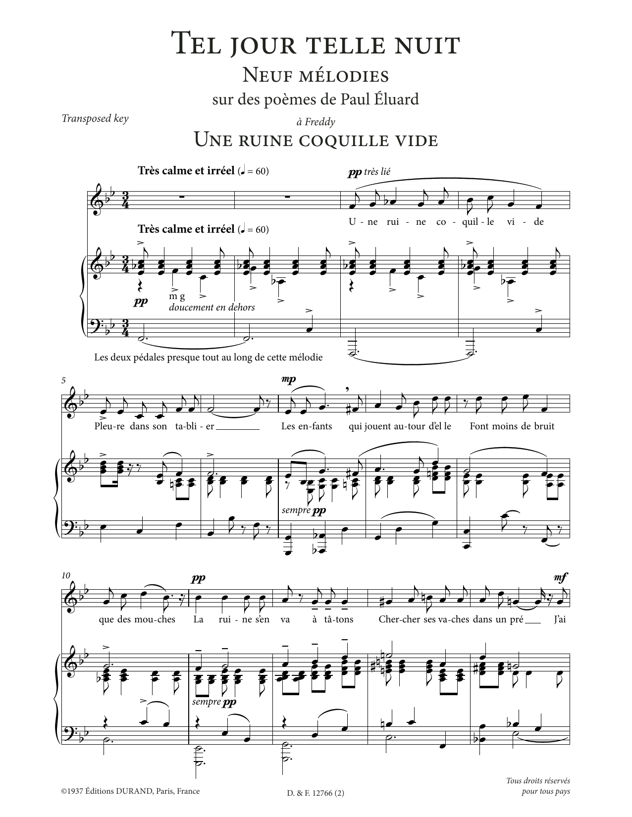 Produktbild zu: Une ruine coquille vide (Low Voice)