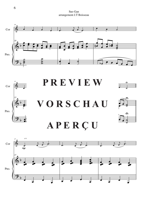Produktgalerie: Seite 7 von 14 Suo Gan , , (Horn in F + Klavier)