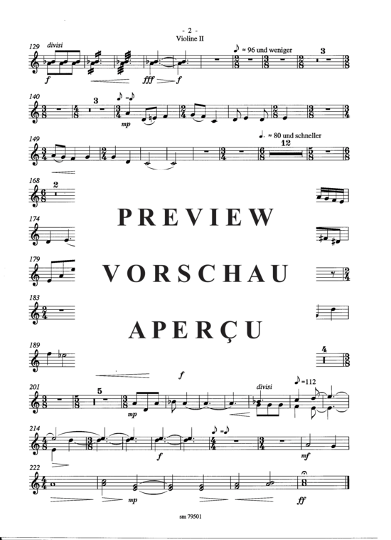 gallery: Psalm , , (Orgel + Streicher) Violine 2