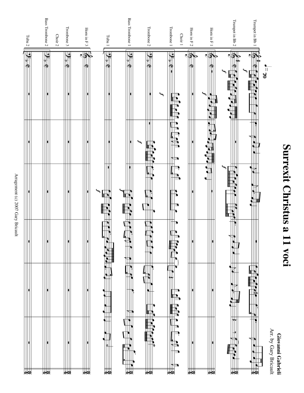 Product picture to: Surrexit Christus a 11 voci (12)Giovanni Gabrieli