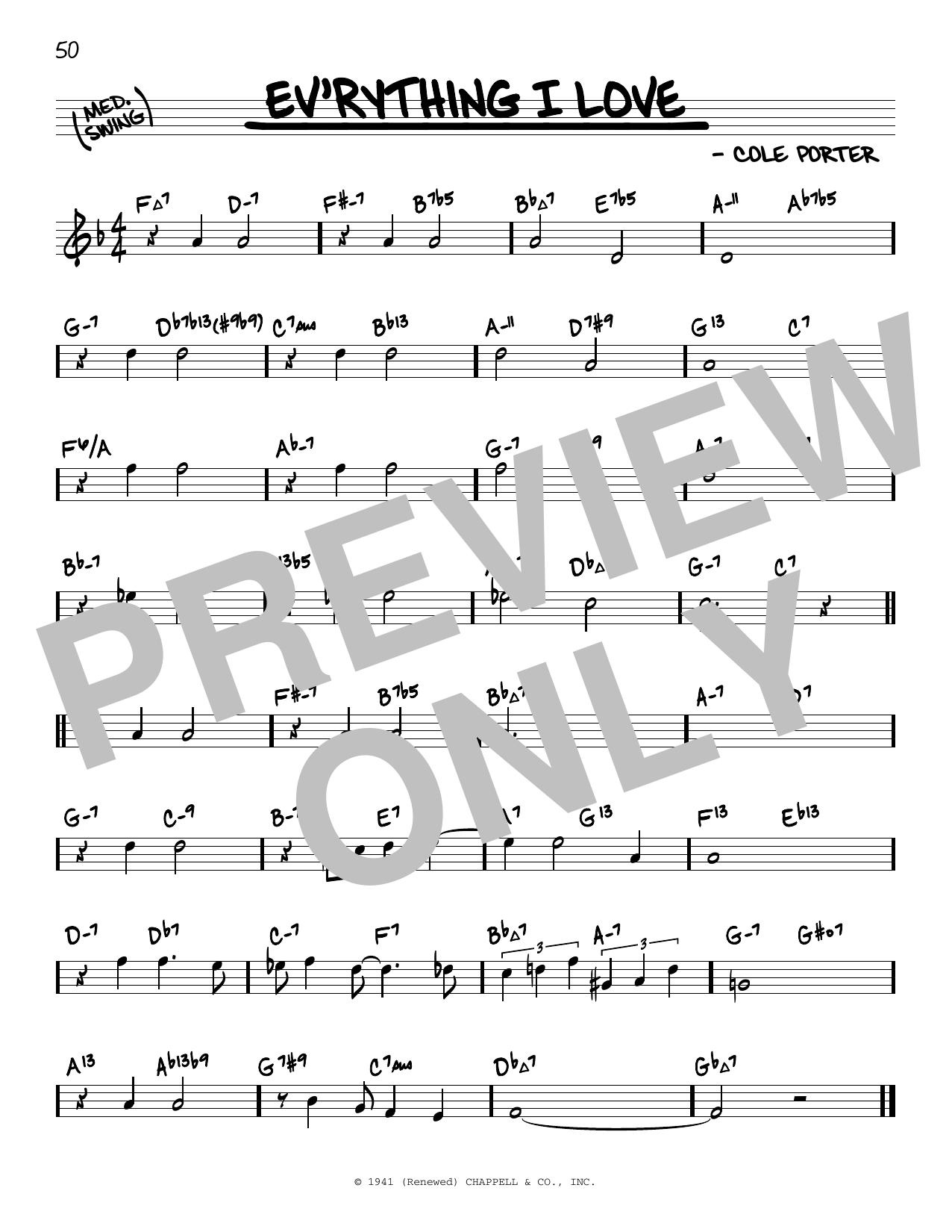 Produktbild zu: Ev'rything I Love (arr. David Hazeltine)