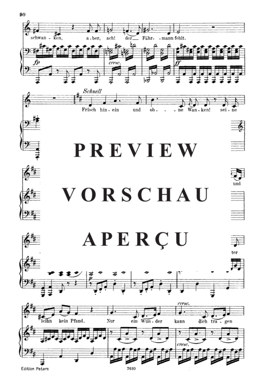 Product gallery: Page 6 of 7 Sehnsucht D.636 Aus dieses Tales Gründen in A Moll, , Low Voice and Piano