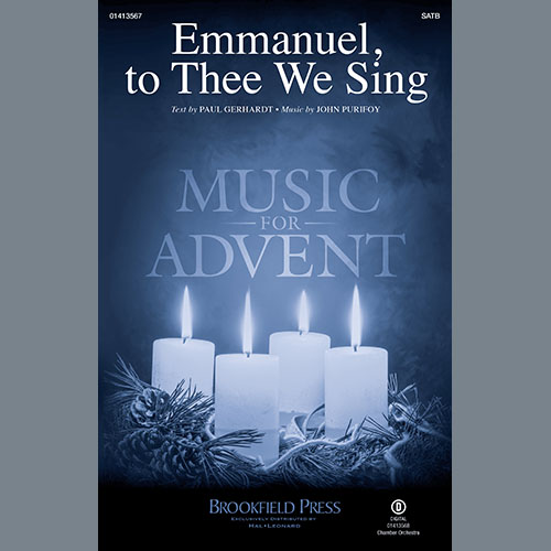 Produktbild zu: Emmanuel, To Thee We Sing