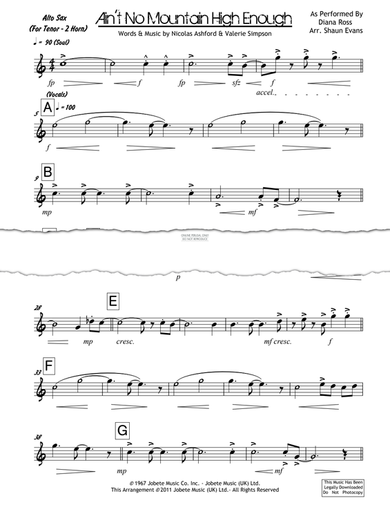 Product gallery: Page 1 of 1 Ain't No Mountain High Enough, Diana Ross & The Supremes