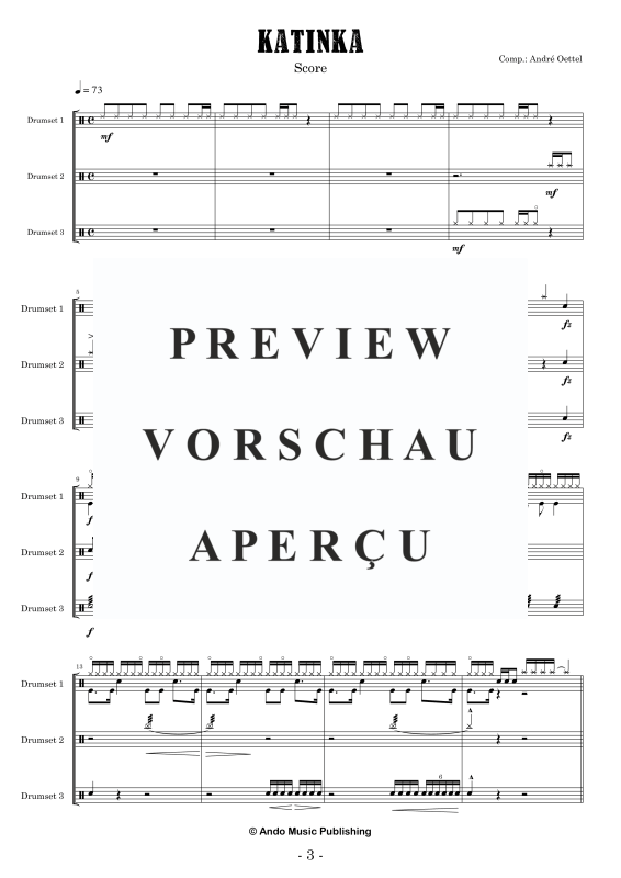 Produktgalerie: Seite 5 von 11 Katinka, , Drumset Trio