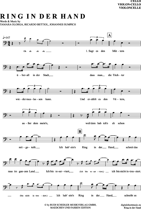 Produktbild zu: Ring In Der Hand Josh