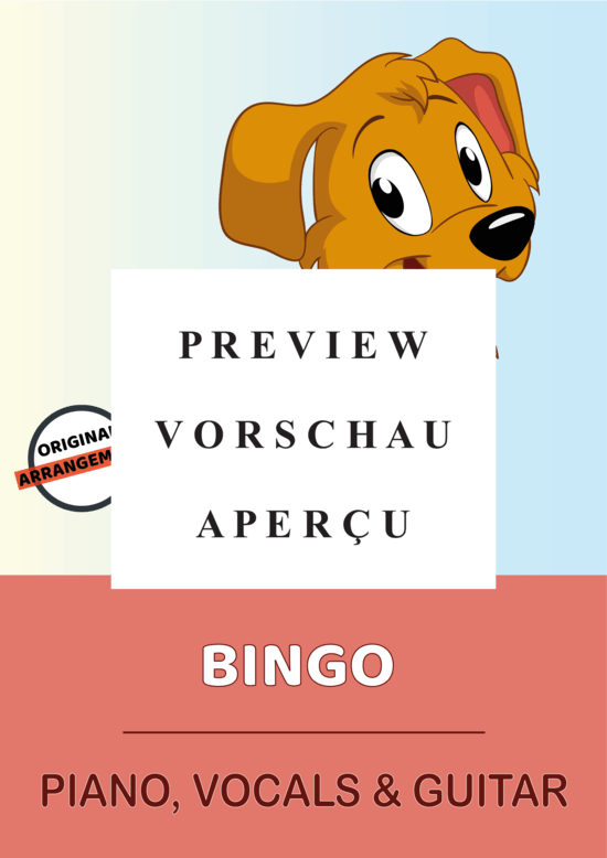 Produktgalerie: Seite 2 von 5 BINGO, , (Gesang + Klavier, Gitarre)