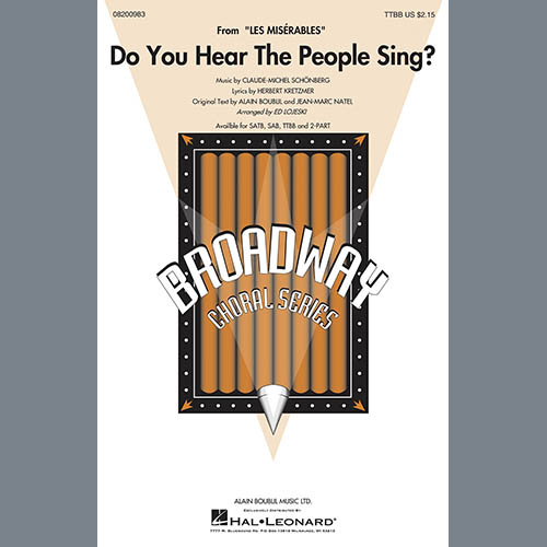 cover: Do You Hear The People Sing? (from Les Miserables) (arr. Ed Lojeski), Boublil and Schonberg, Chor