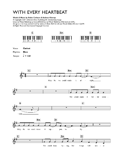 Produktbild zu: With Every Heartbeat