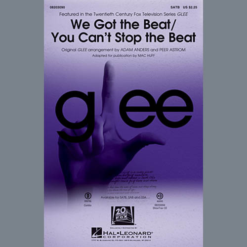 cover: We Got The Beat / You Can't Stop The Beat (ed. Mac Huff), Glee Cast