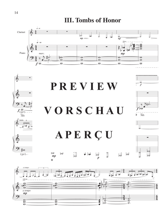 Product gallery: Page 17 of 21 Postcards from Vienna , , (clarinet and piano)
