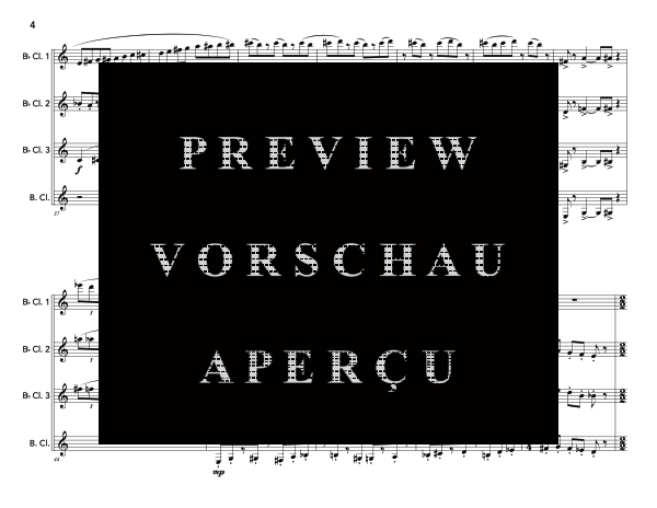 Product gallery: Page 8 of 11 Duke Front Five, , (Clarinet Quartet)