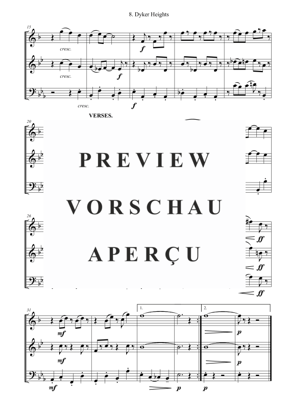 Produktgalerie: Seite 3 von 6 Dyker Heights, , (Blechbläser Trio)