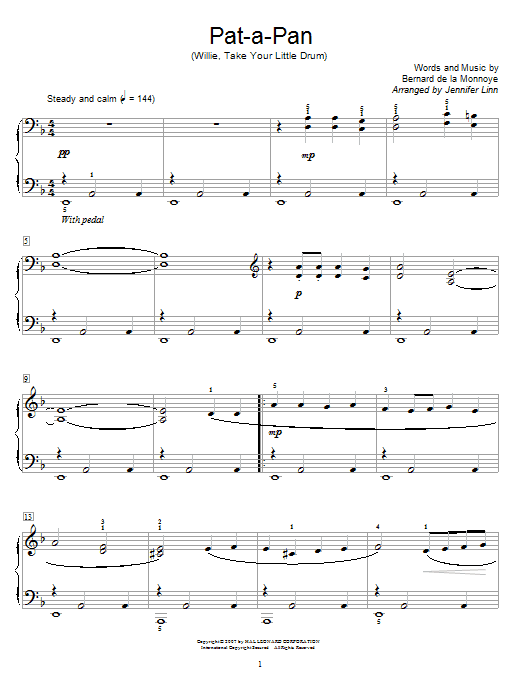 Produktbild zu: Pat-A-Pan (Willie, Take Your Little Drum)
