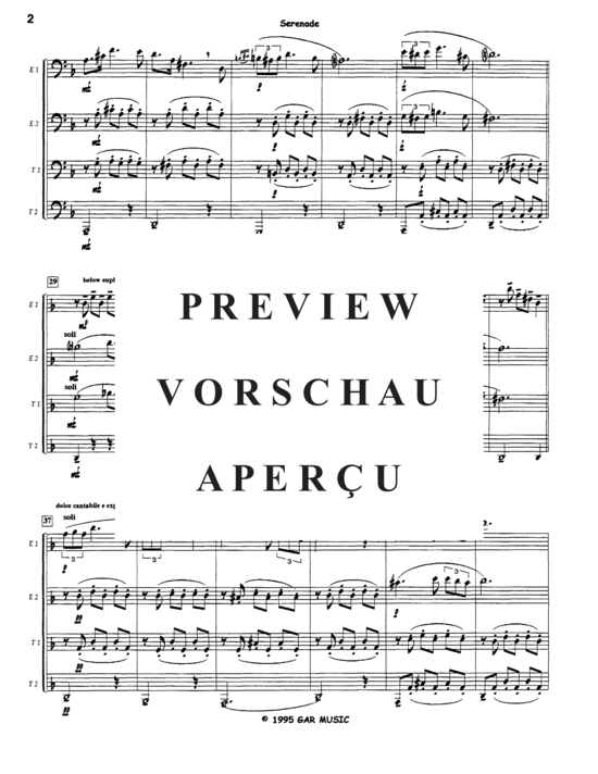 Product gallery: Page 4 of 12 Serenade , , (Tuba Quartett EETT)