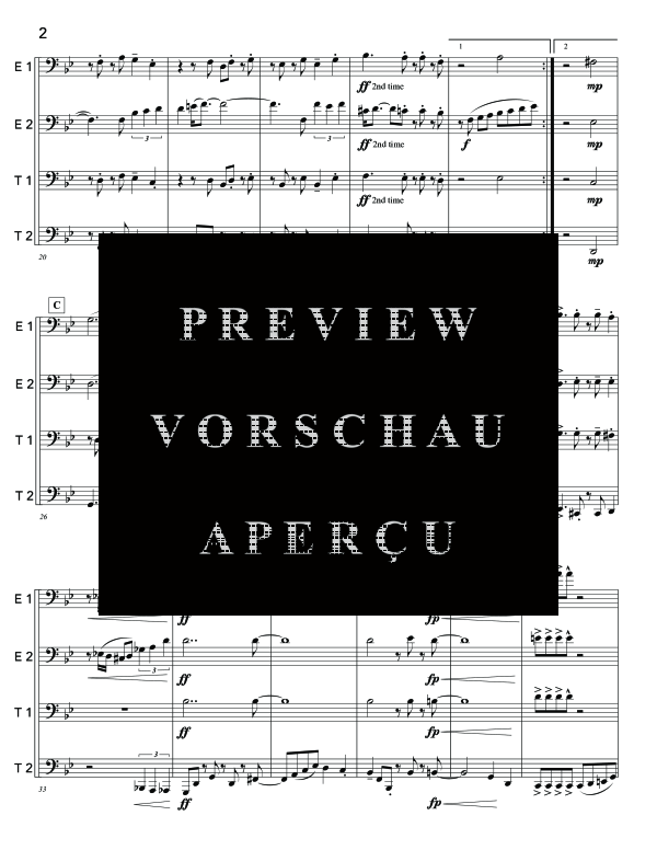 Product gallery: Page 6 of 11 Calypso, , (Tuba Quartett EETT)