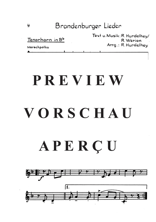 gallery: Brandenburger Lieder , , (Combo)