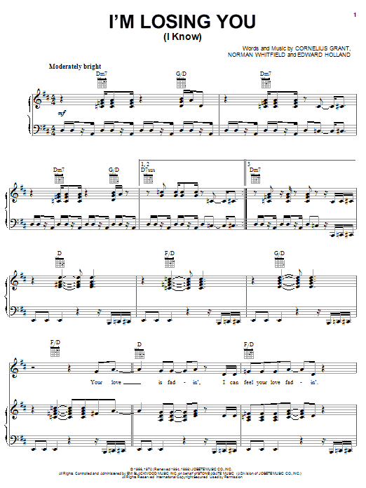 Produktbild zu: I'm Losing You (I Know)
