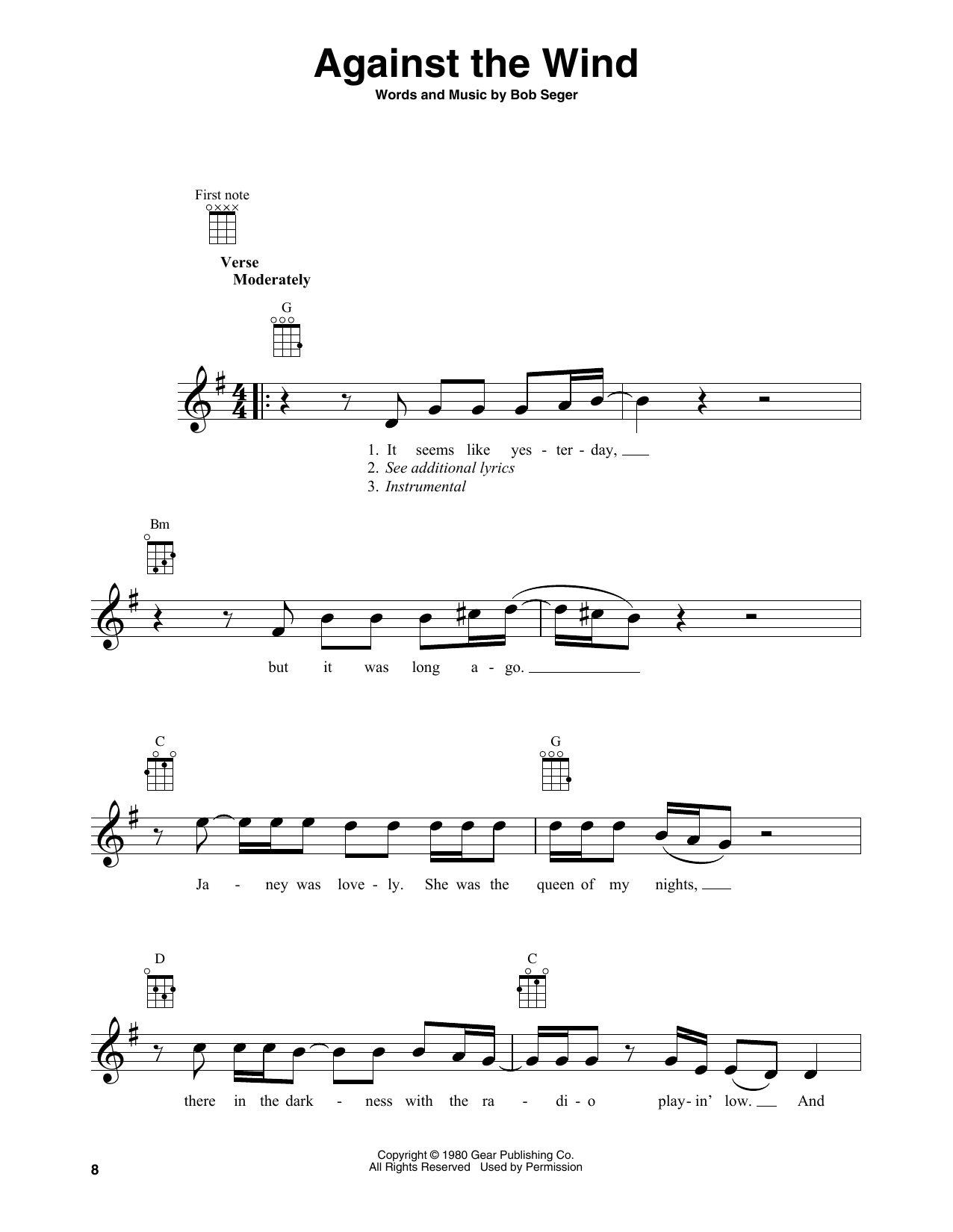Product gallery: Page 1 of 1 Against The Wind, Bob Seger & The Silver Bullet Band