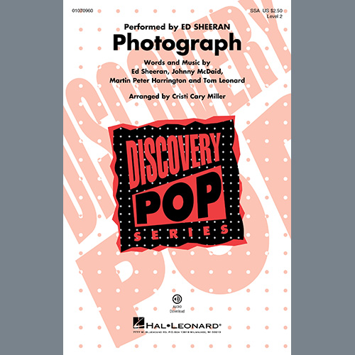 Produktbild zu: Photograph (arr. Cristi Cary Miller)