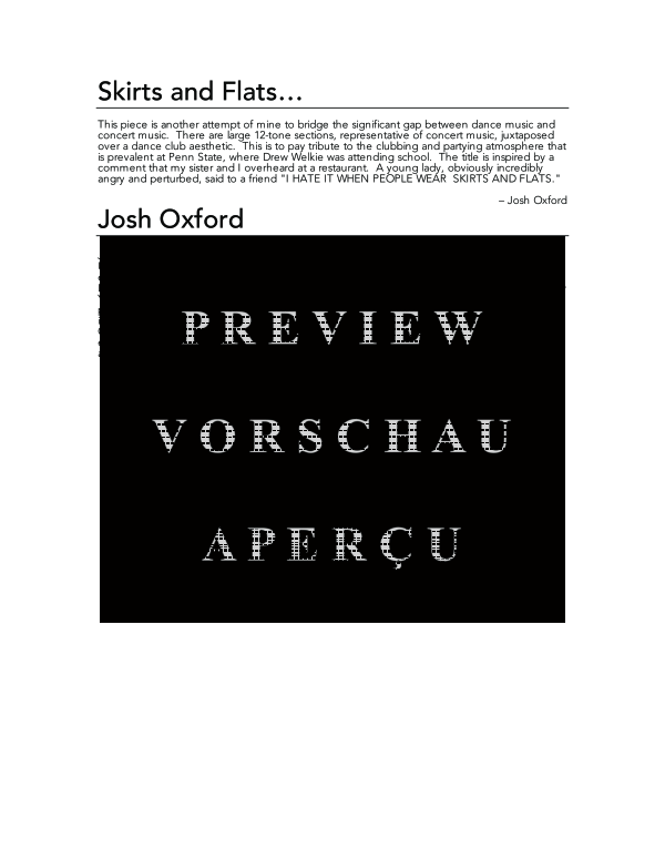 Product gallery: Page 4 of 8 Skirts and Flats..., , (bass clarinet and CD)