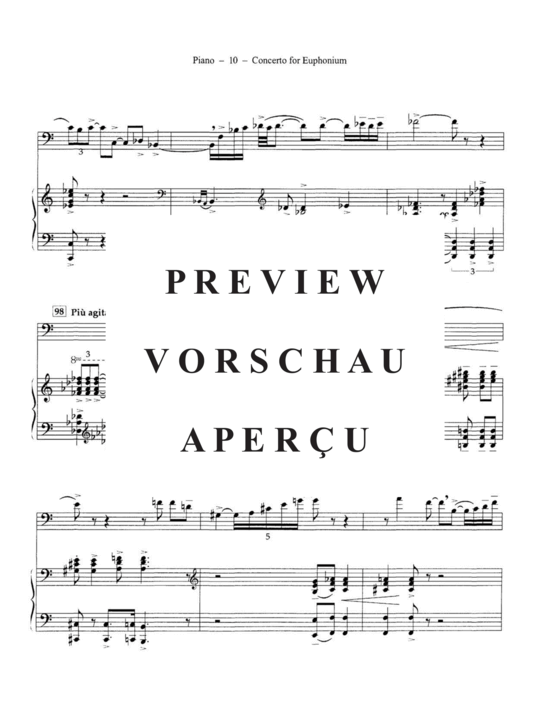 Product gallery: Page 12 of 21 Concerto for Euphonium , , (euphonium + piano)