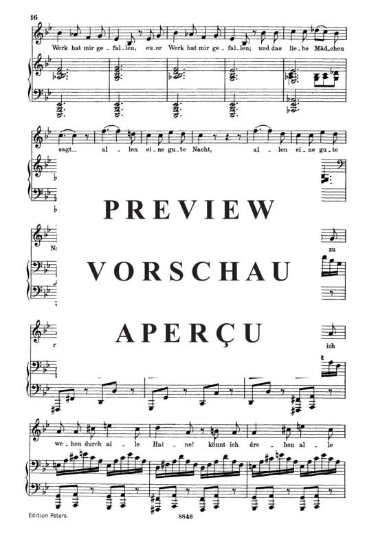 gallery: Am Feierabend, D.795-5 (Die Schöne Müllerin) , ,  (Gesang mittel + Klavier)