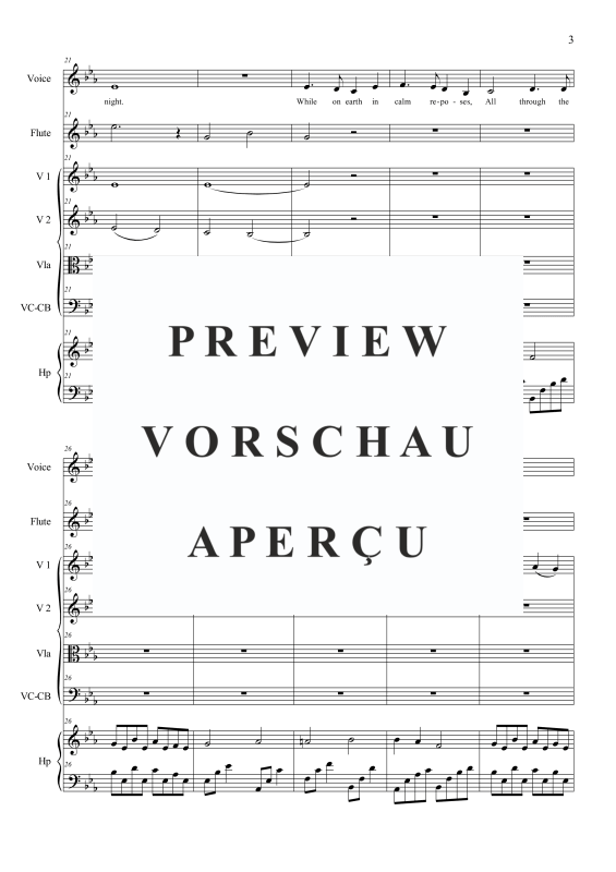 Produktgalerie: Seite 6 von 11 All through the Night, , Solo Gesang und kleines Orchester