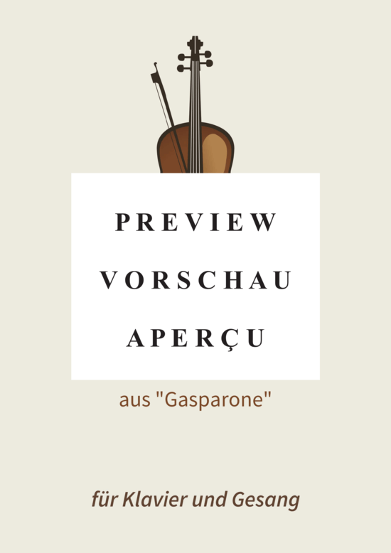 gallery: Tarantella - aus Gasparone , , (Gesang + Klavier)